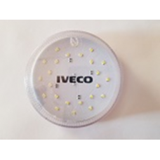 Стекло пластиковое с LED- Платой противотуманной фары IVECO STRALIS (2003-2007) Пластик