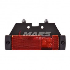             720307/551444 М Фонарь маркерный LED 24V красный, с кронштейном /аналог/ 720307/551444 М